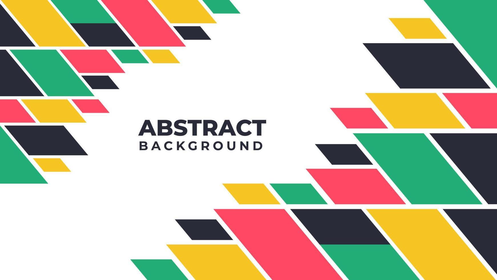 Geometric Colorful Abstract Modern Background Design vector