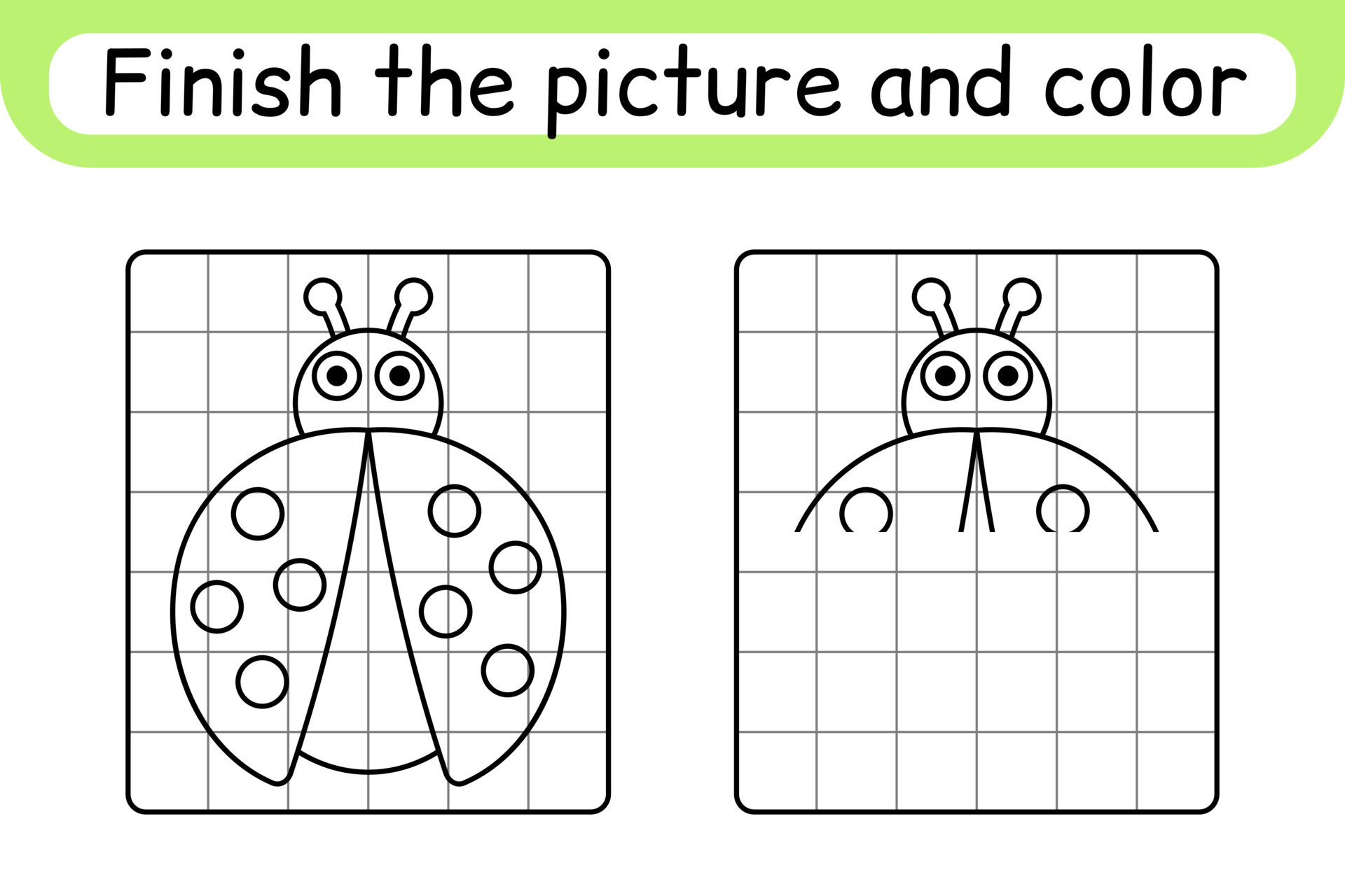 Finish The Picture For Kids