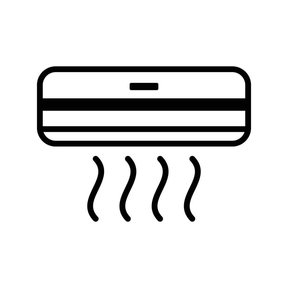 air conditioner icon vector design template