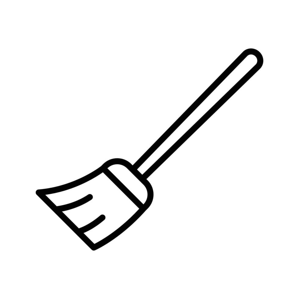 broom icon vector design template