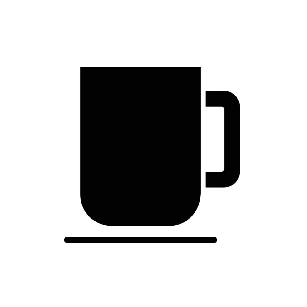 plantilla de diseño de vector de icono de taza