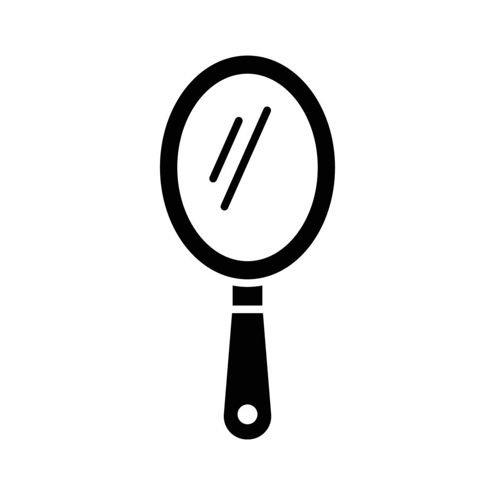 mirror icon vector design template