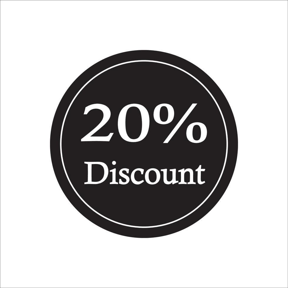image of discount writing logo vector design icon, this image can be used for making logos, banners and others