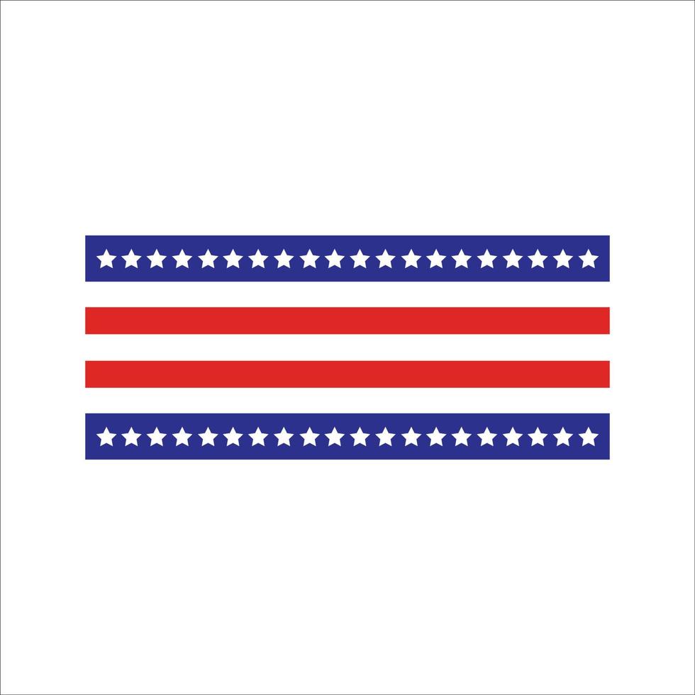 imagen de arte de la bandera de estados unidos, bandera de estados unidos vector