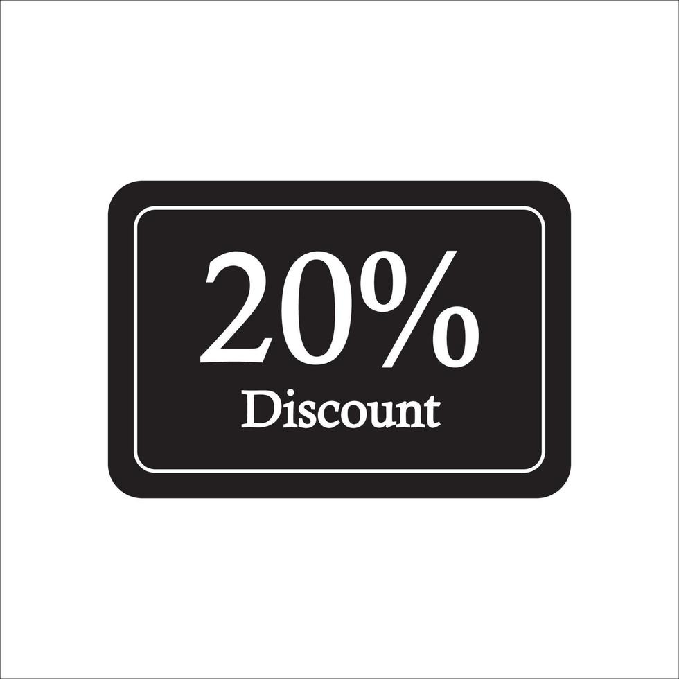 image of discount writing logo vector design icon, this image can be used for making logos, banners and others