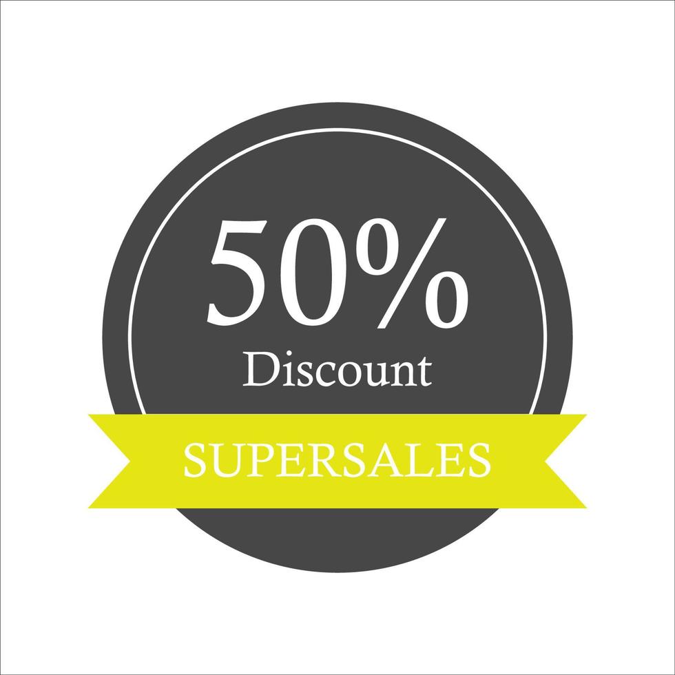 image of discount writing logo vector design icon, this image can be used for making logos, banners and others