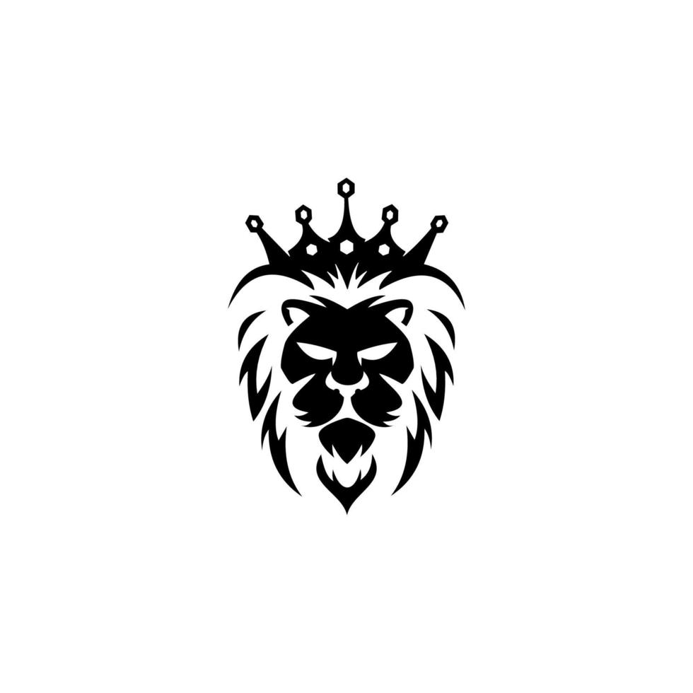 lion logo design vector template, for our business.