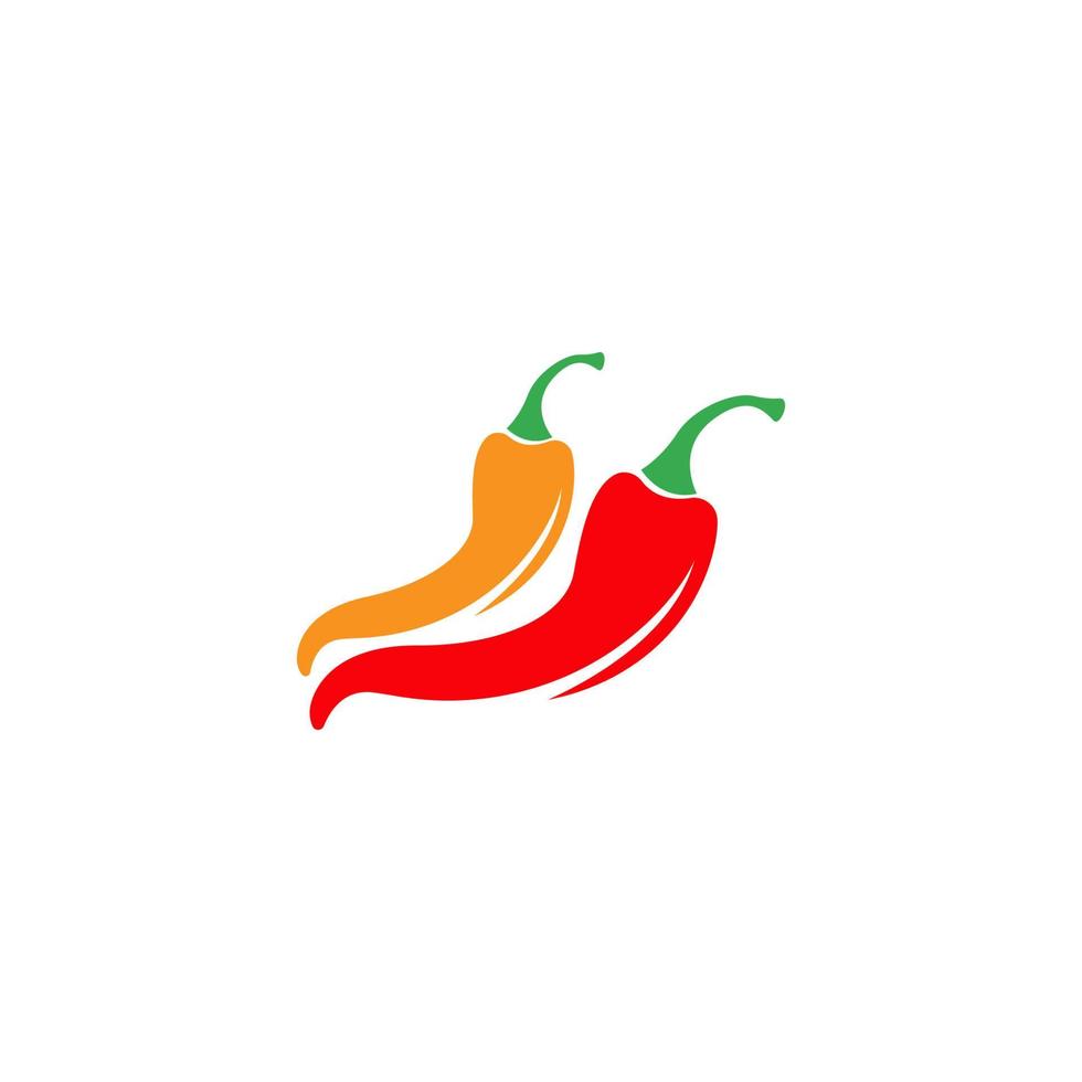 Chili icon logo design vector