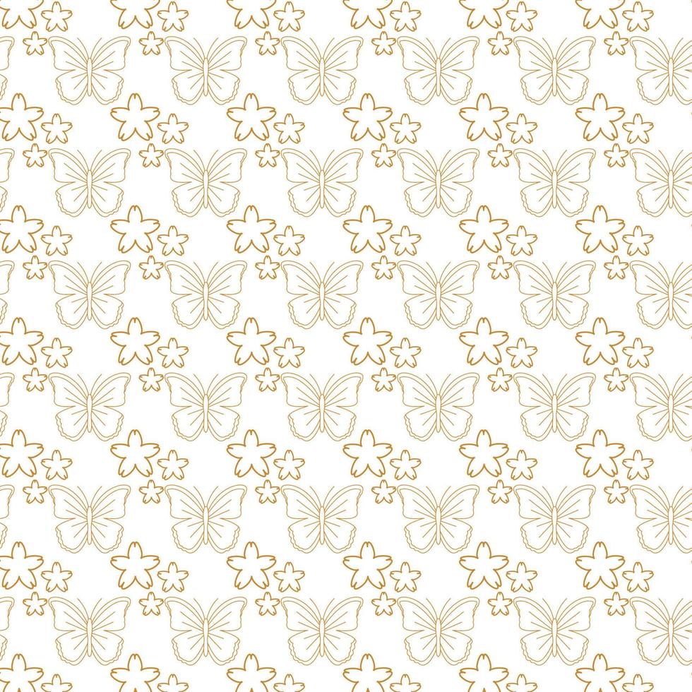 Floral and seamless pattern texture design vector