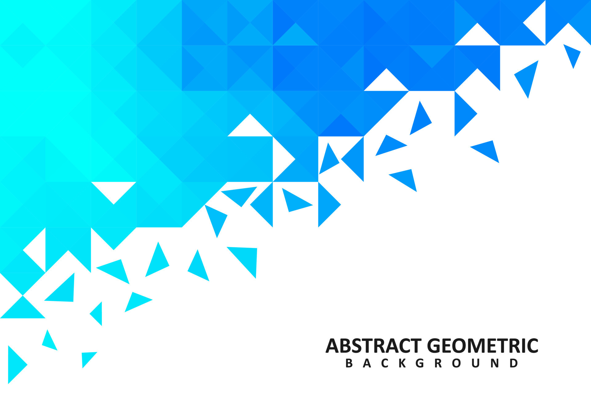 Abstract blue geometric vector background design 11512167 Vector Art at