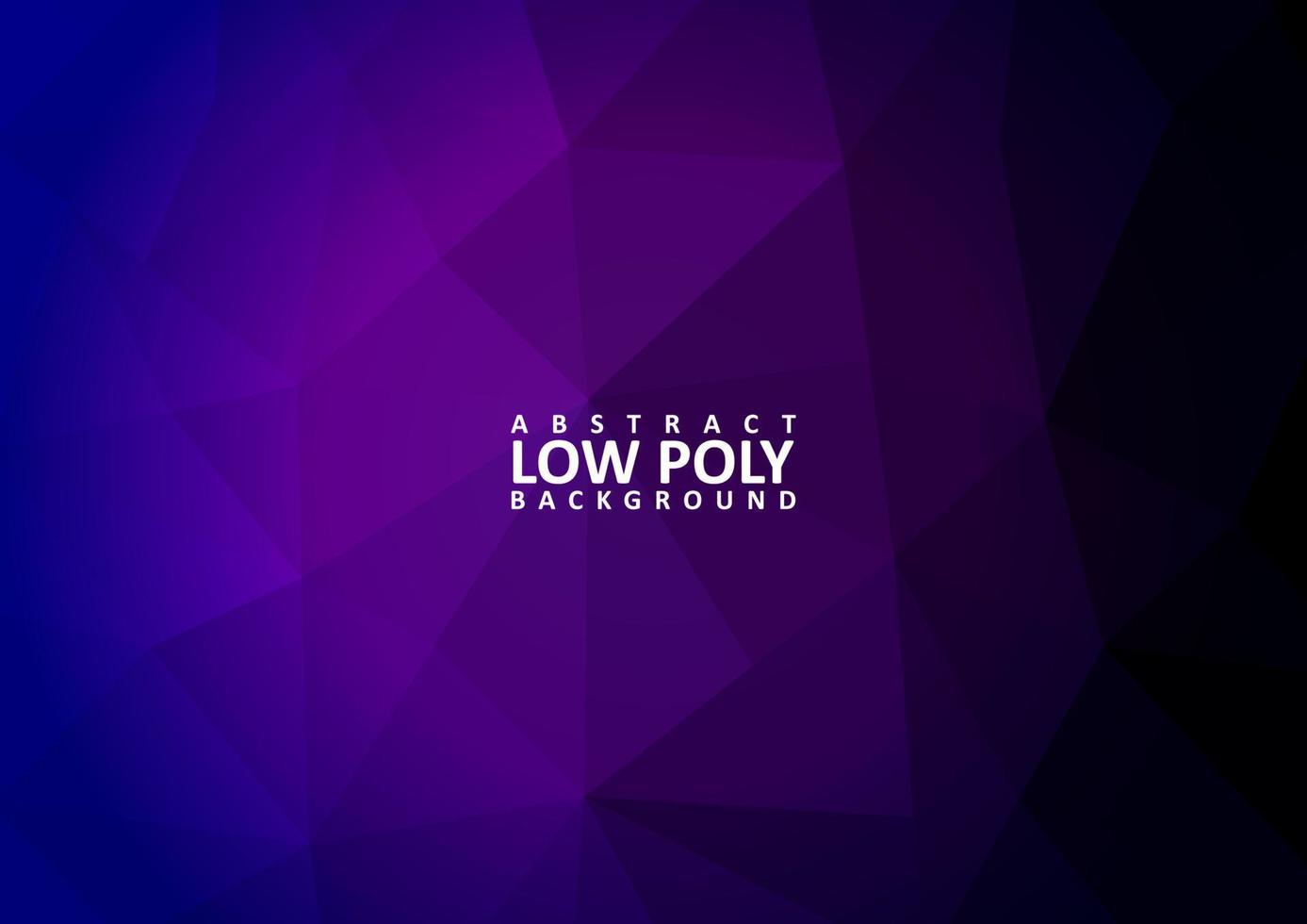 abstract low poly background with triangle shapes vector