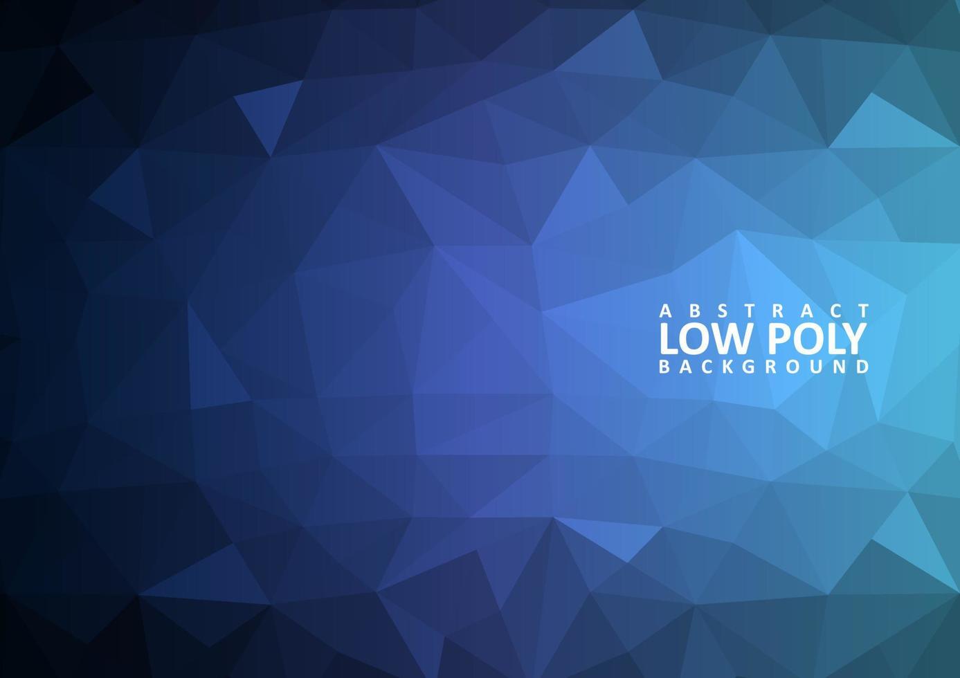 abstract low poly background with triangle shapes vector