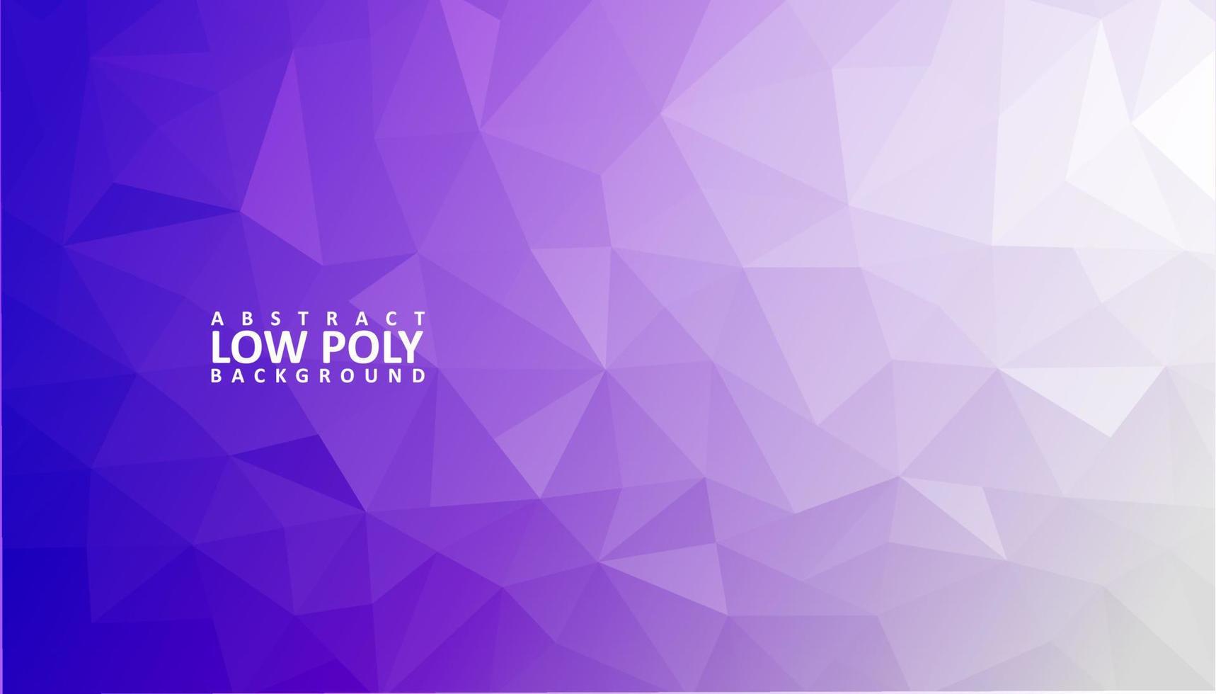 abstract low poly background with triangle shapes vector