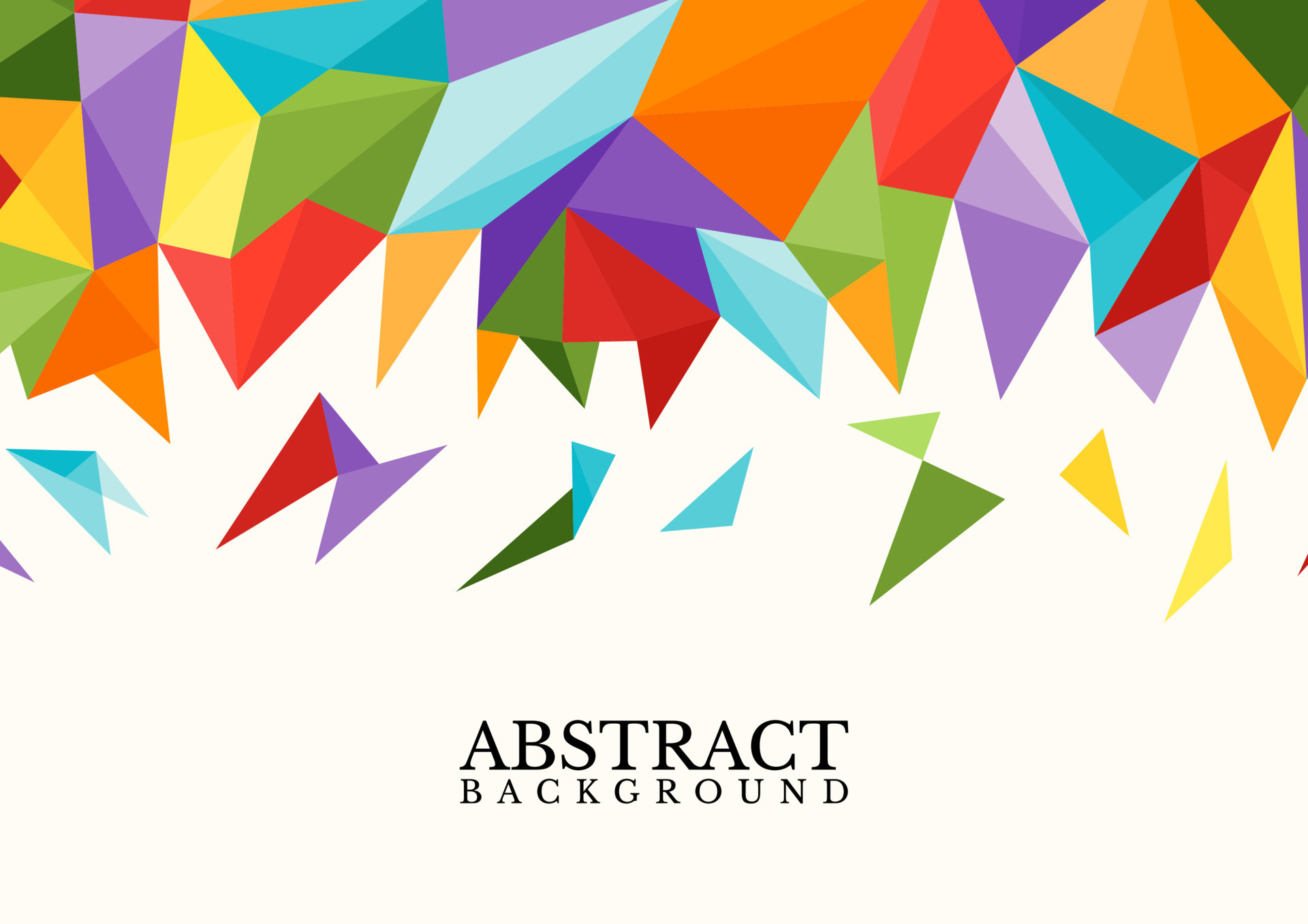 Abstract colorful geometric vector background 11512278 Vector Art at Vecteezy