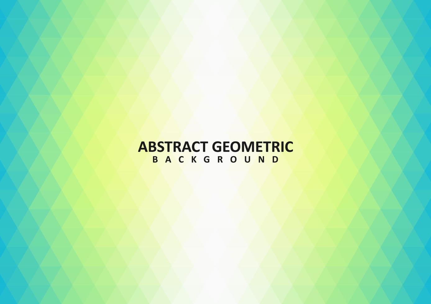 Abstract blue and green geometric background texture vector