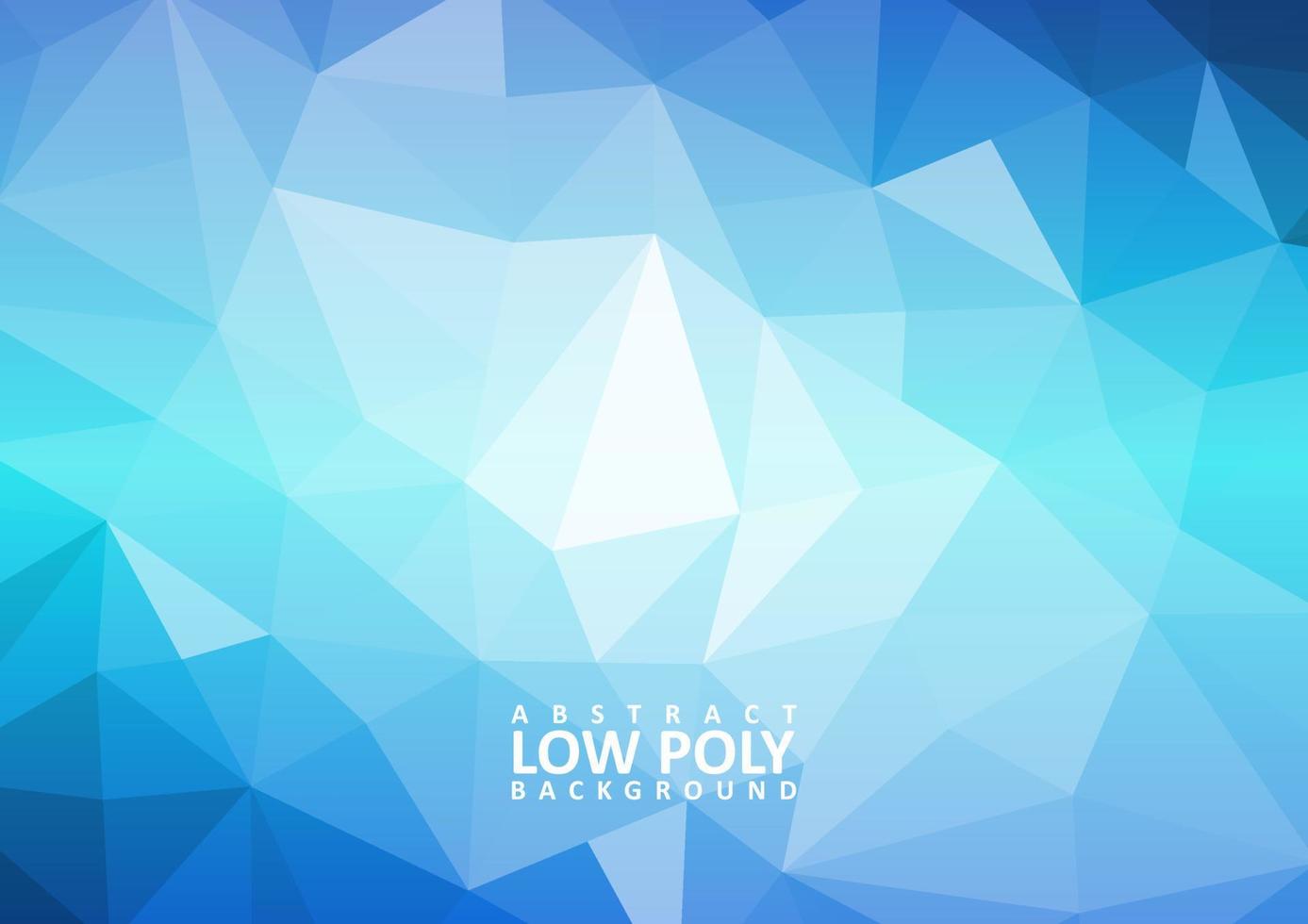 abstract low poly background with triangle shapes vector