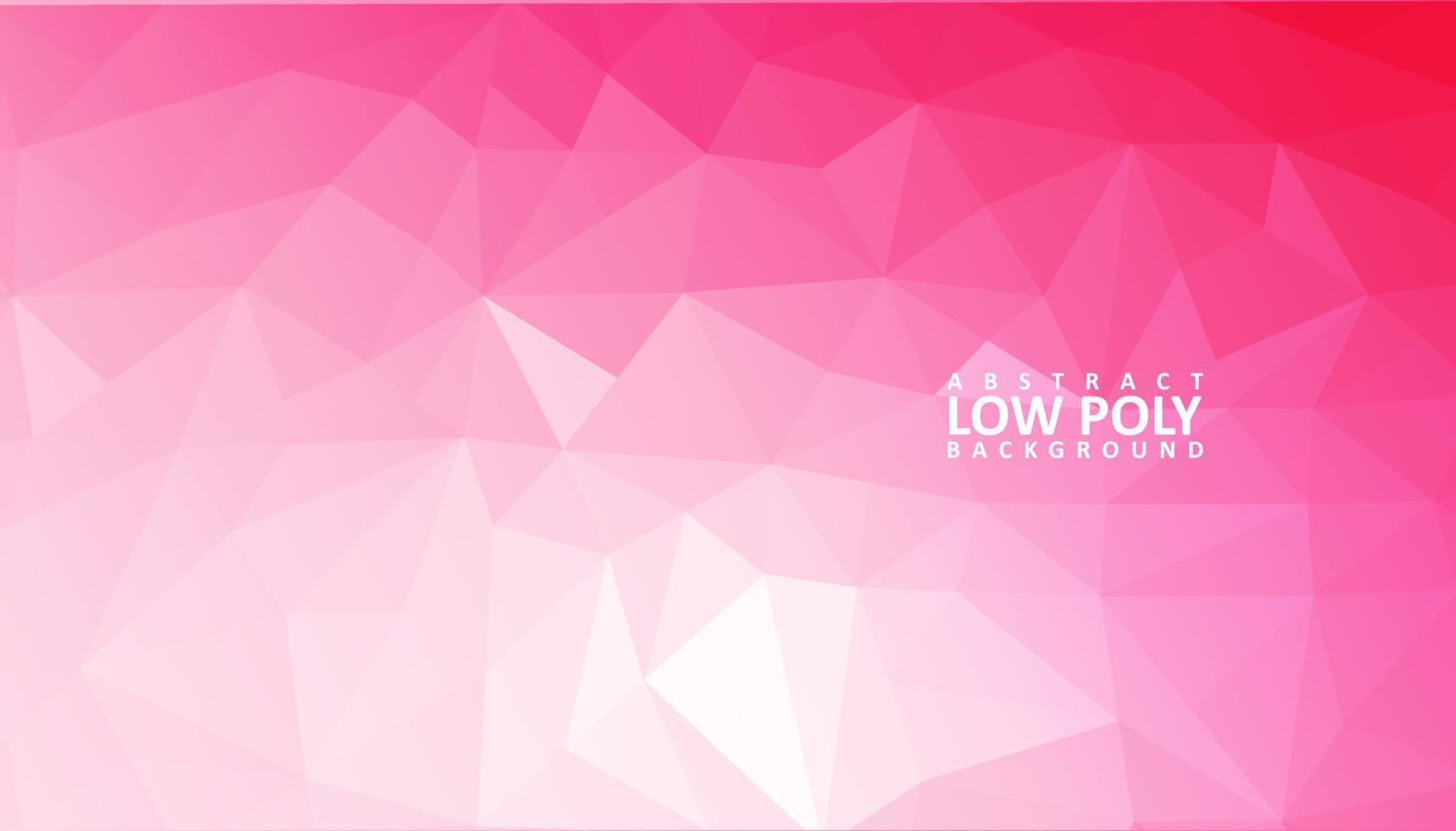 abstract low poly background with triangle shapes vector