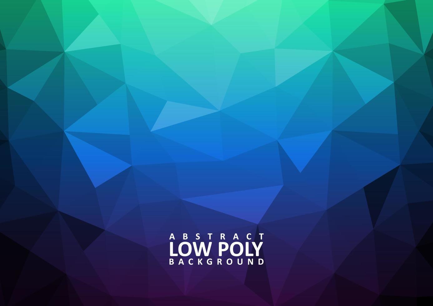 abstract low poly background with triangle shapes vector