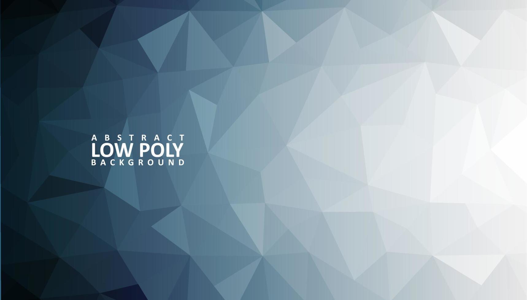 abstract low poly background with triangle shapes vector