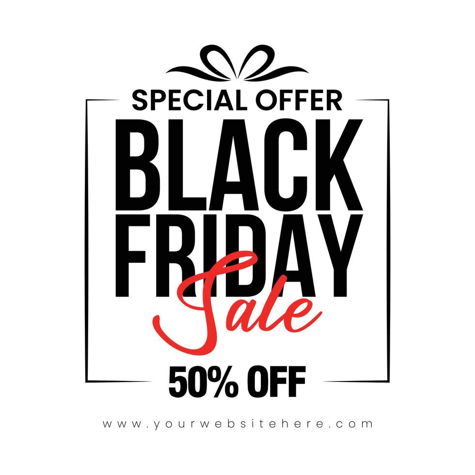 Black Friday Super Sale Fashion Sale Template Design vector