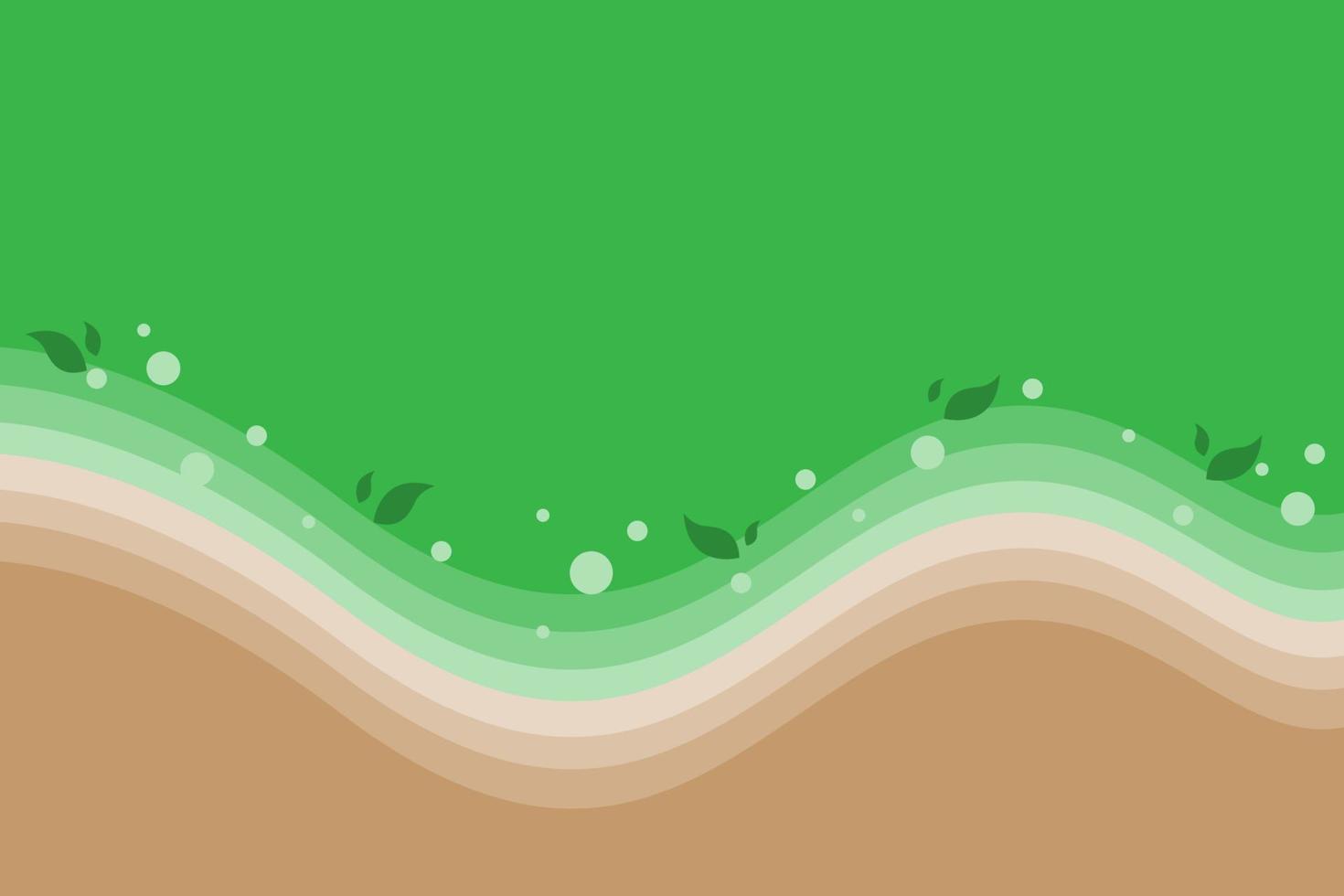 hermoso fondo abstracto, artístico, verde con degradado de color verde vector