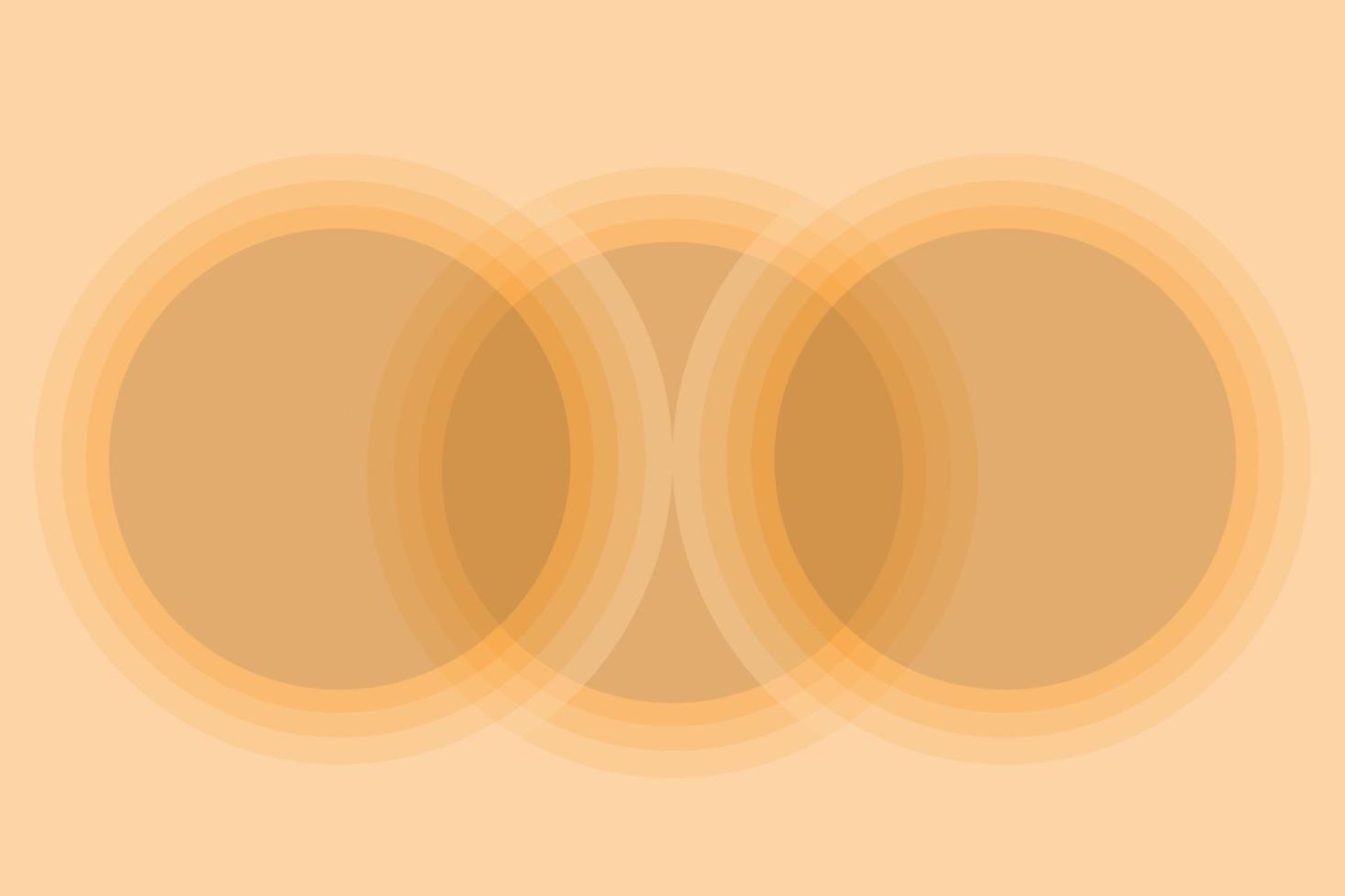 hermoso fondo abstracto artístico con color naranja degradado vector