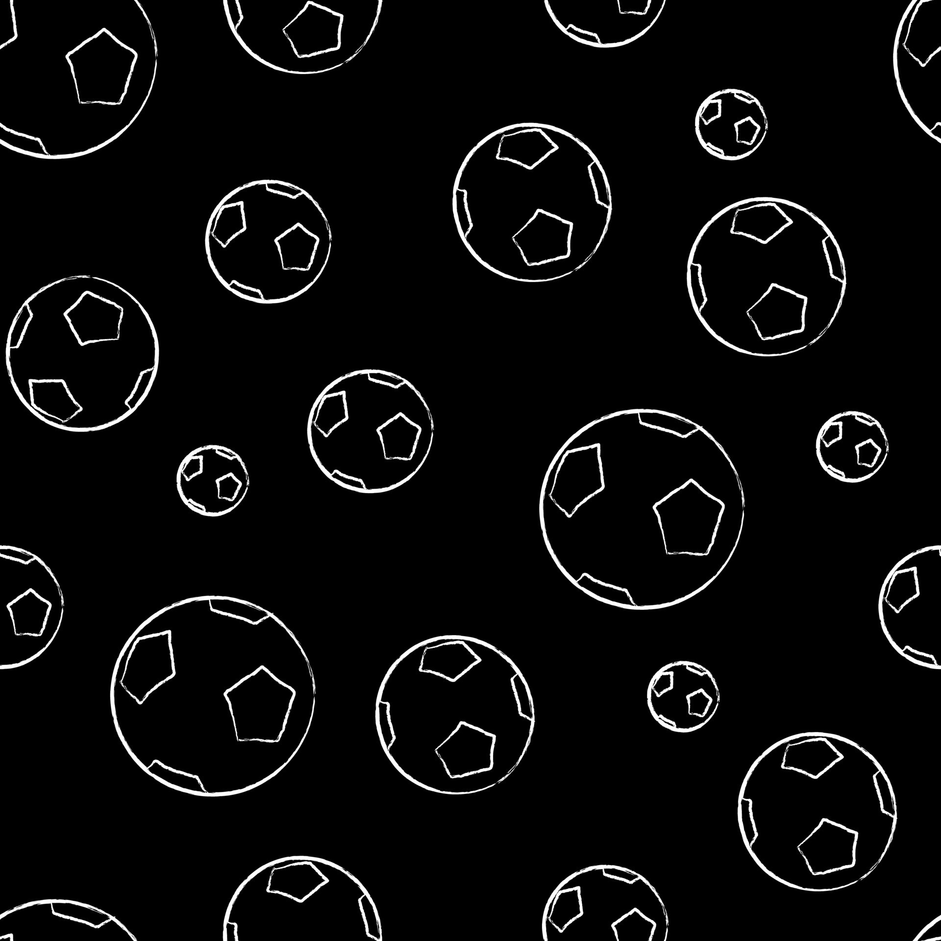 Black and white soccer ball background template. Vector illustration