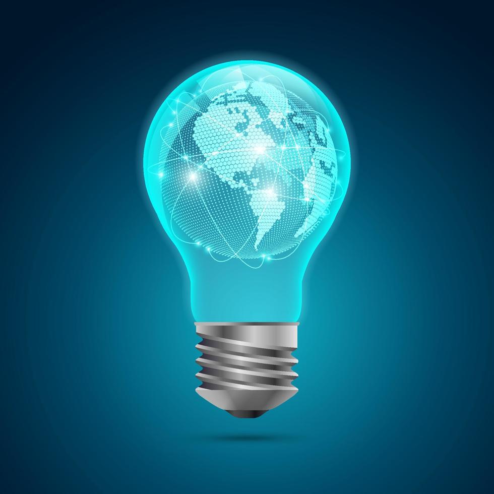 communication world concept vector