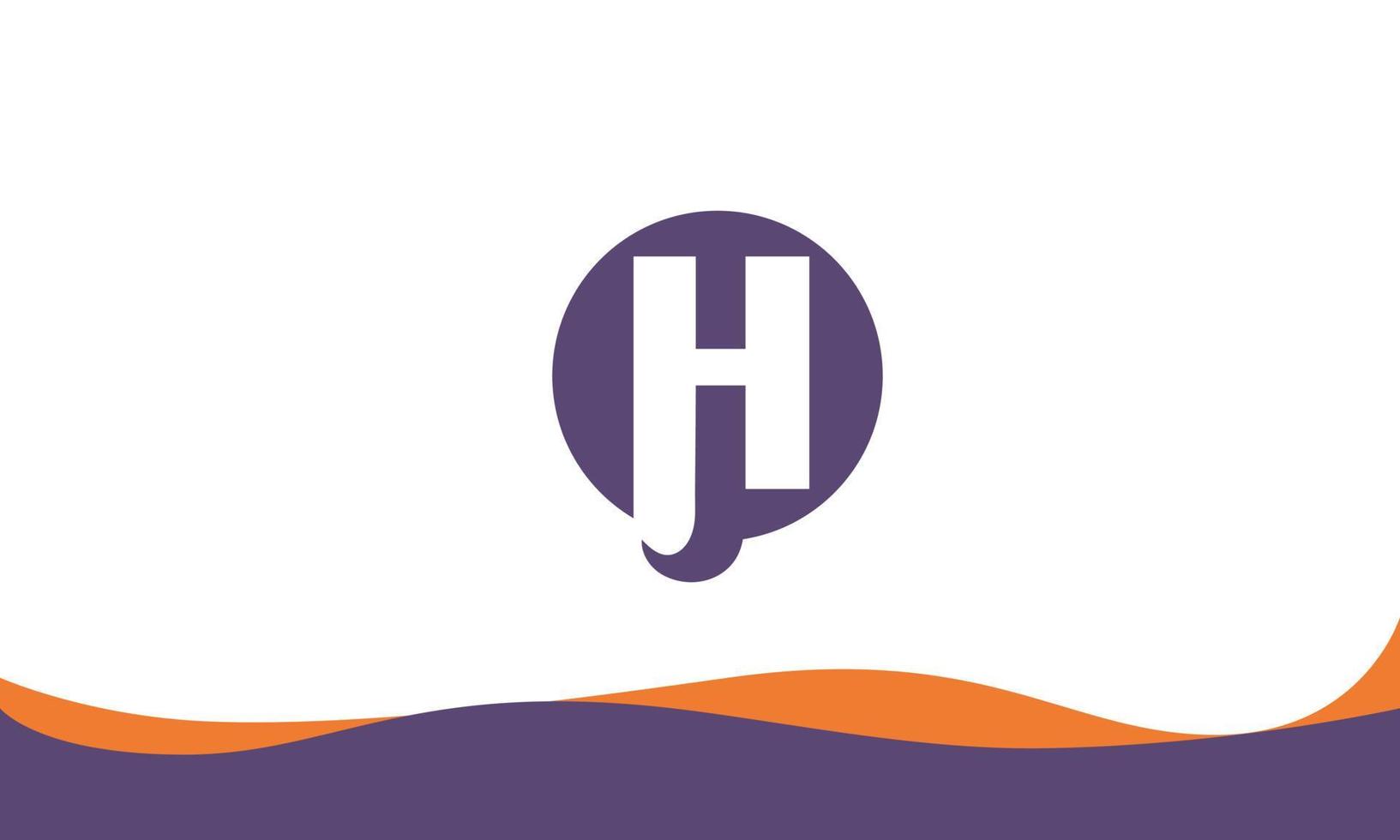 Alphabet letters Initials Monogram logo HQ, QH, H and Q vector