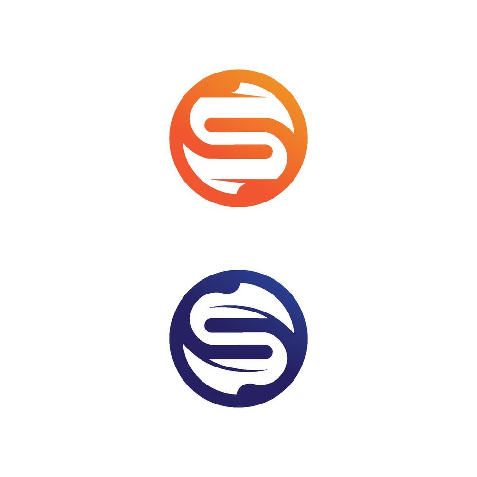 Business corporate S letter logo vector design