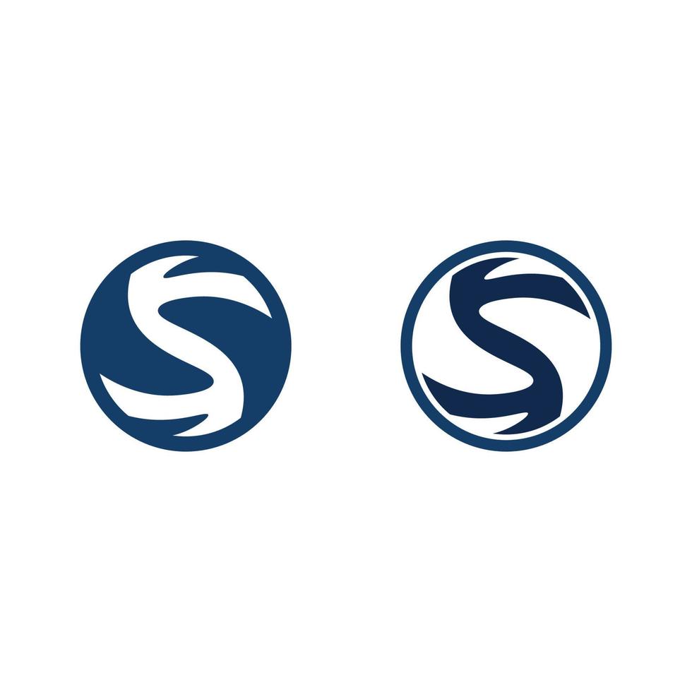 Business corporate S letter logo vector design