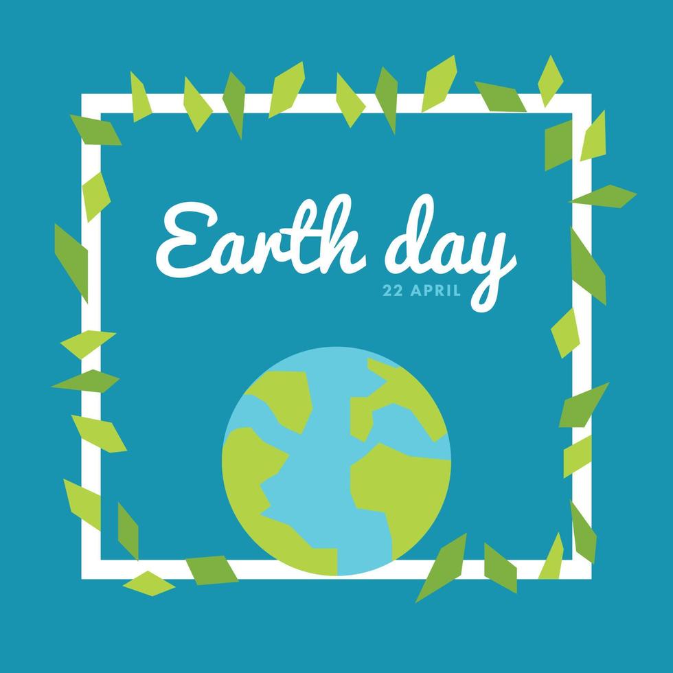 Earth Day Greeting Card 11513721 Vector Art at Vecteezy
