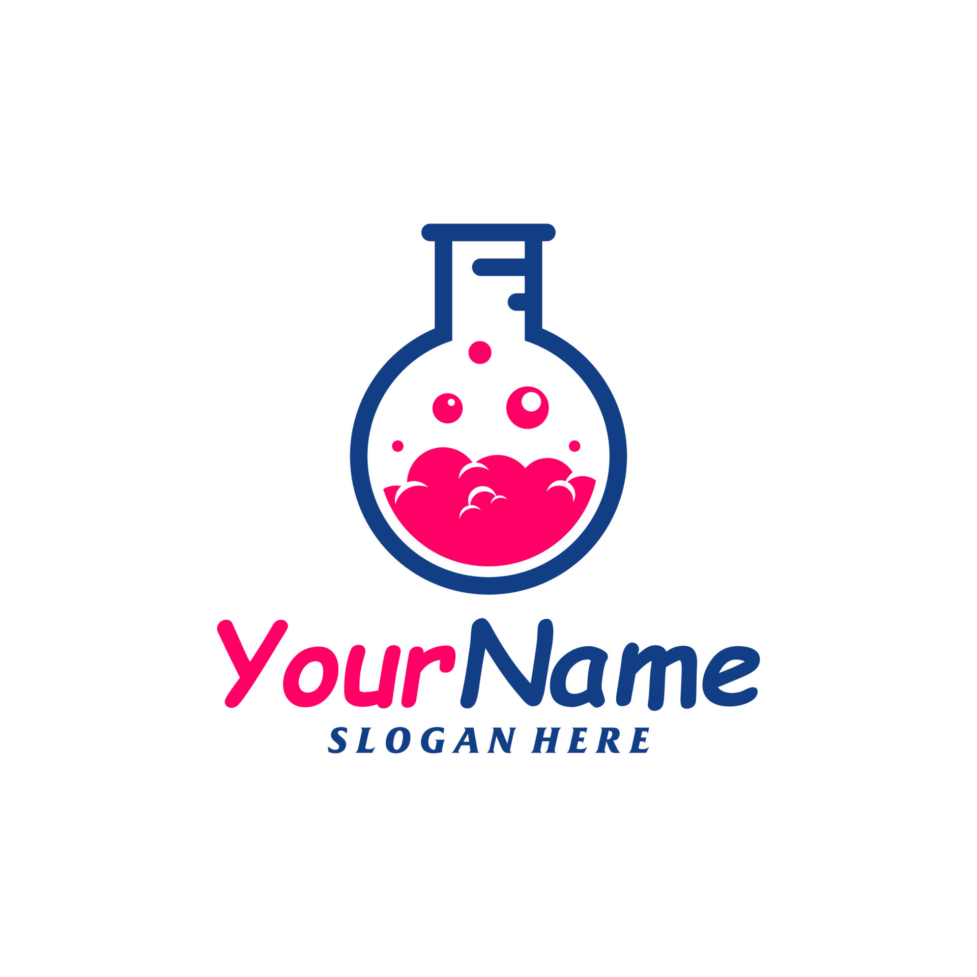 Lab Logo Design Template. Science lab logo concept vector. Creative