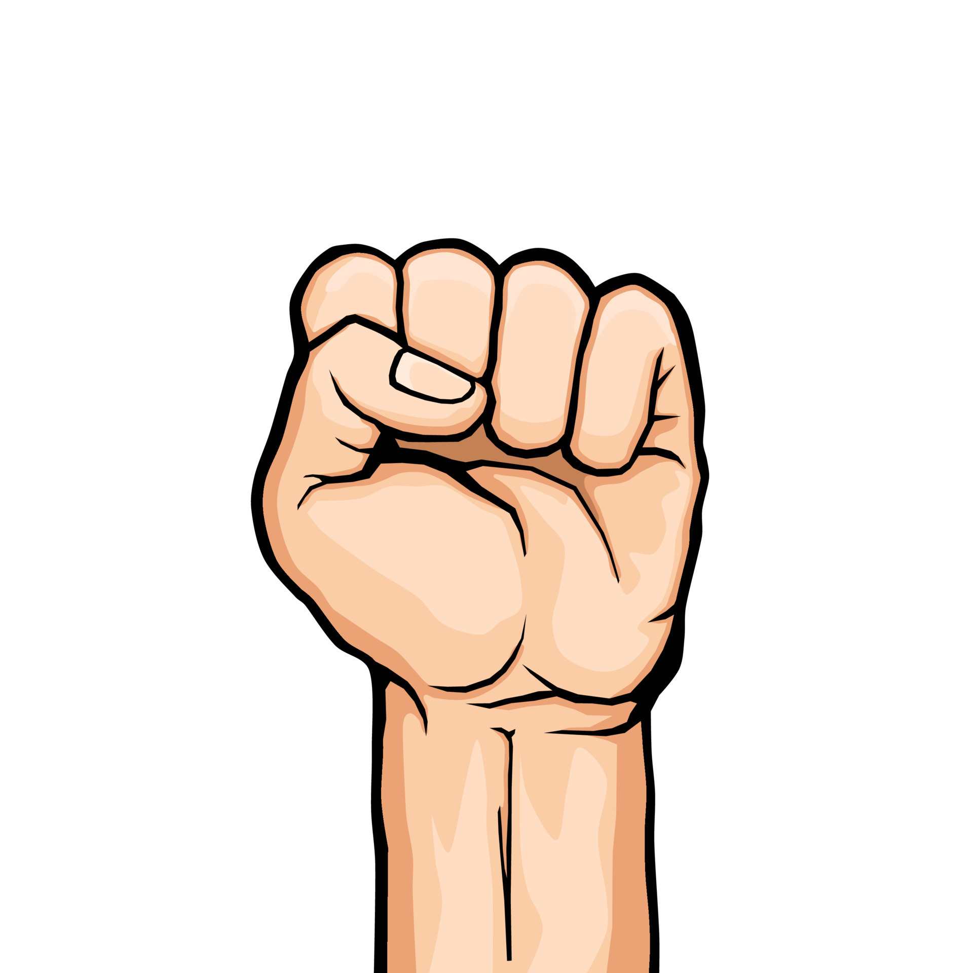 Raise Your Fists And Fight For Freedom 11514528 Vector Art At Vecteezy