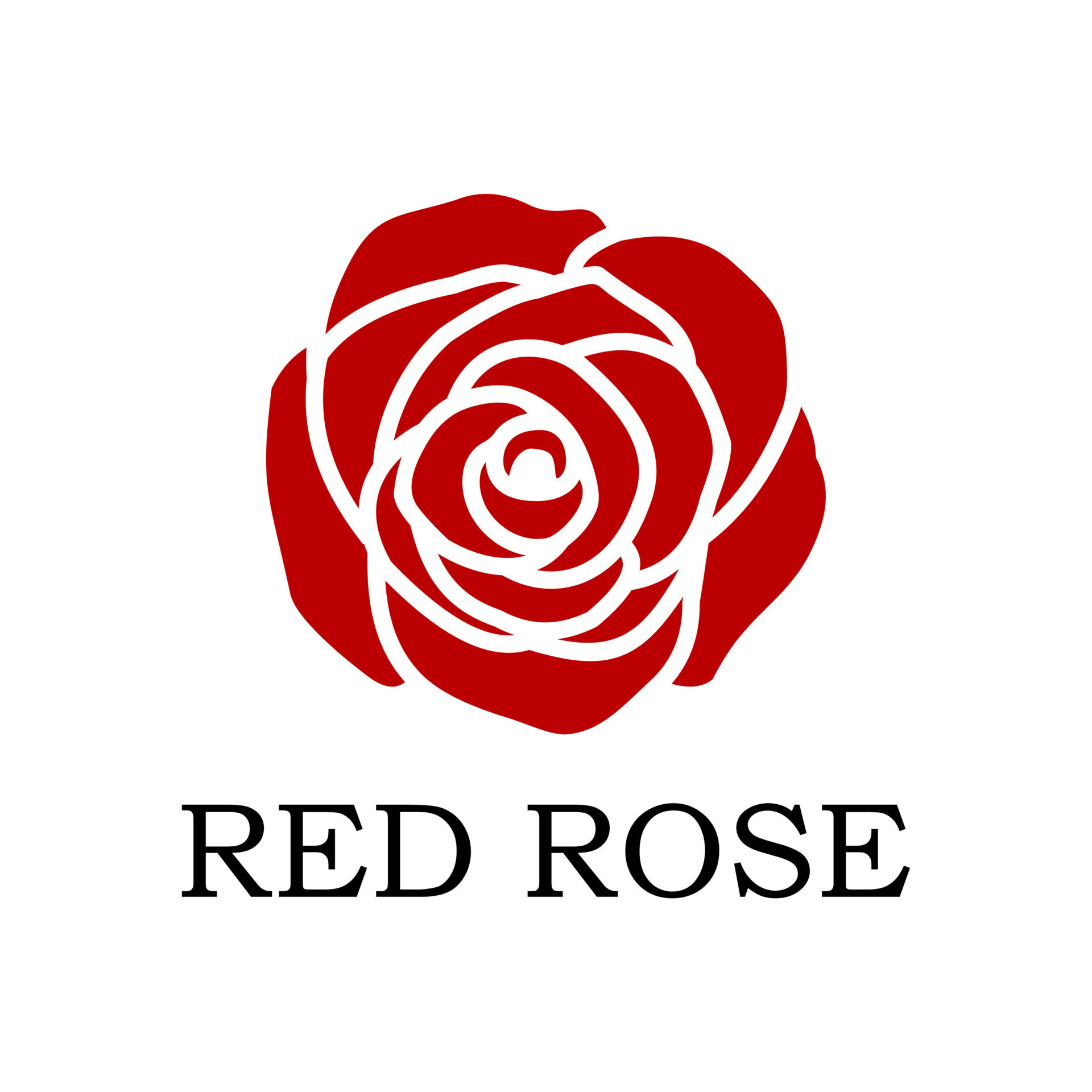 red rose logo 11516071 Vector Art at Vecteezy
