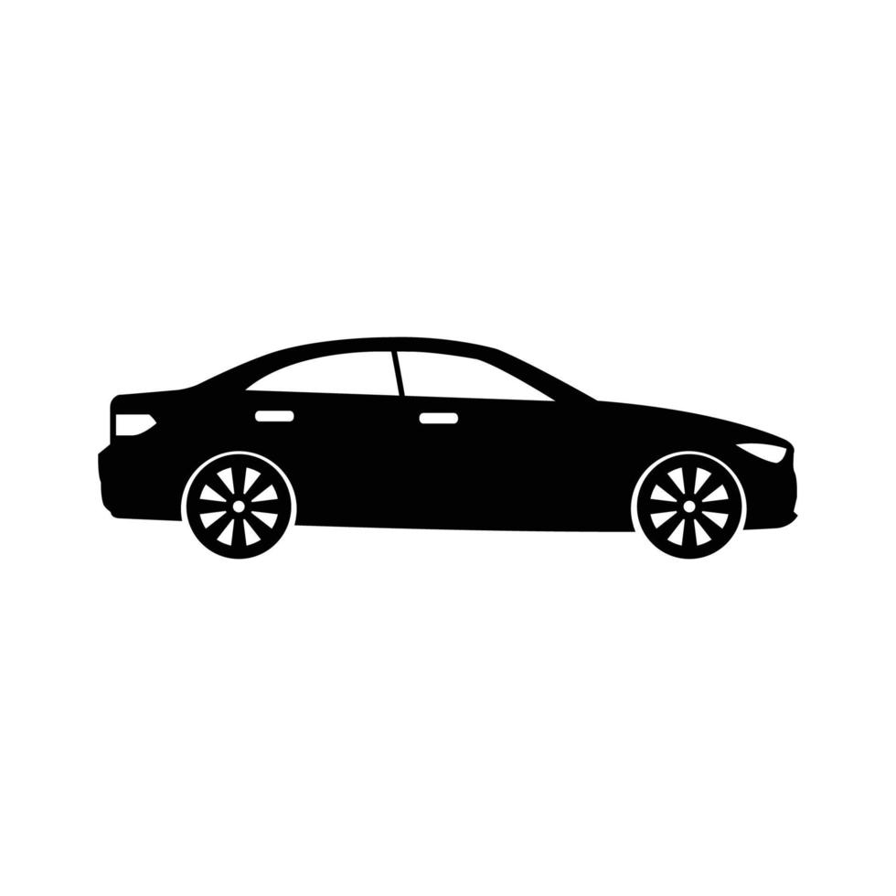 plantilla de diseño de vector de icono de coche