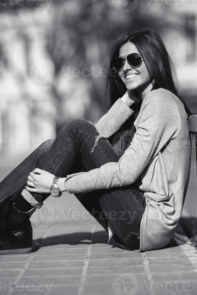 girl in the city photo