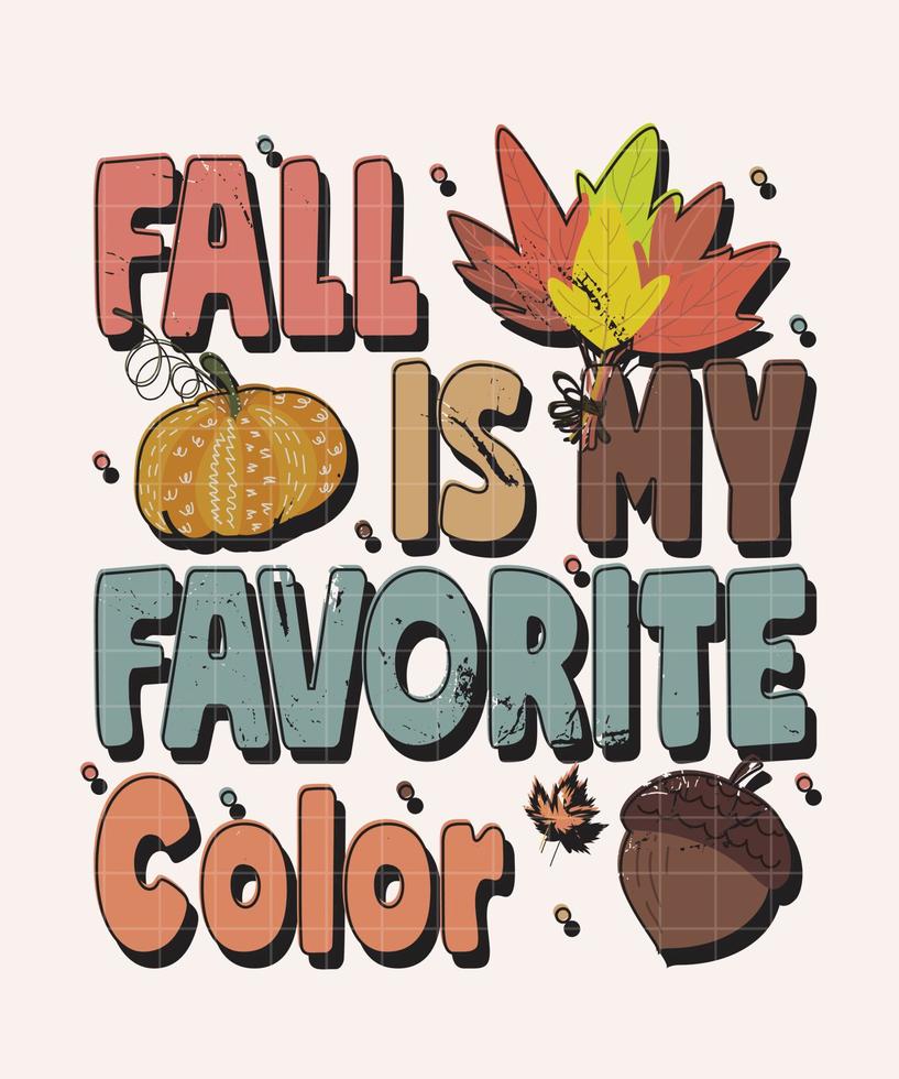 groovy fall and autumn lettering, fall and autumn isolated hand drawn groovy typography vintage t-shirt design, vintage style t-shirt design, retro print design, groovy style motivational Quotes vector