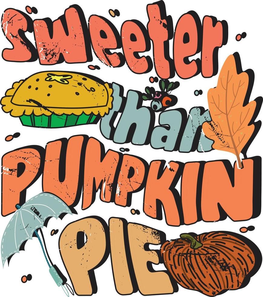 groovy fall and autumn lettering, fall and autumn isolated hand drawn groovy typography vintage t-shirt design, vintage style t-shirt design, retro print design, groovy style motivational Quotes vector