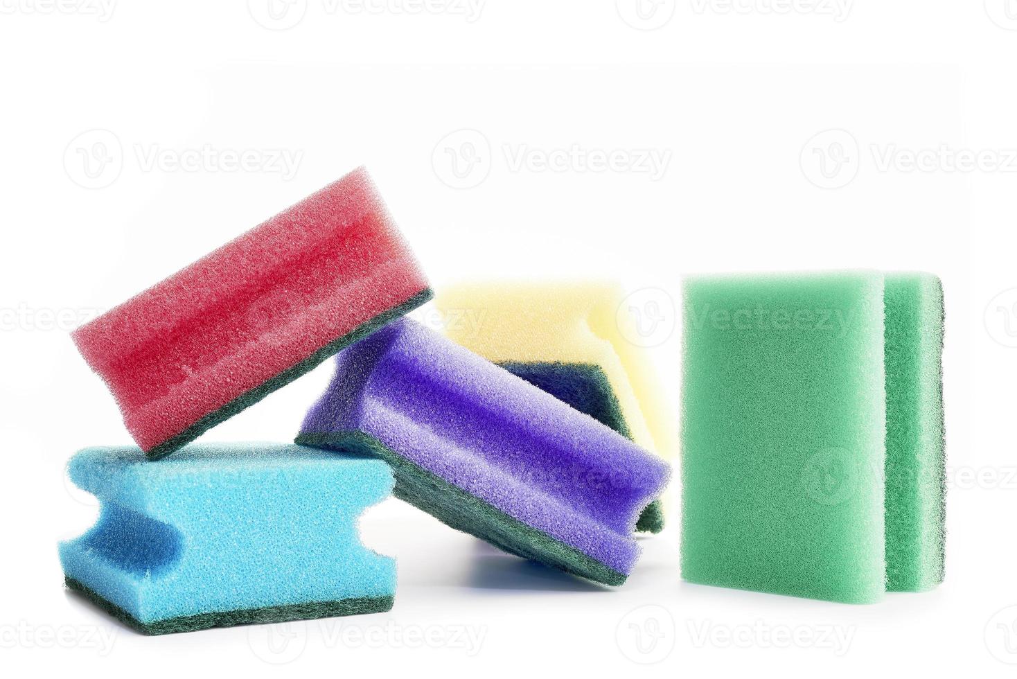 Colored of sponges photo