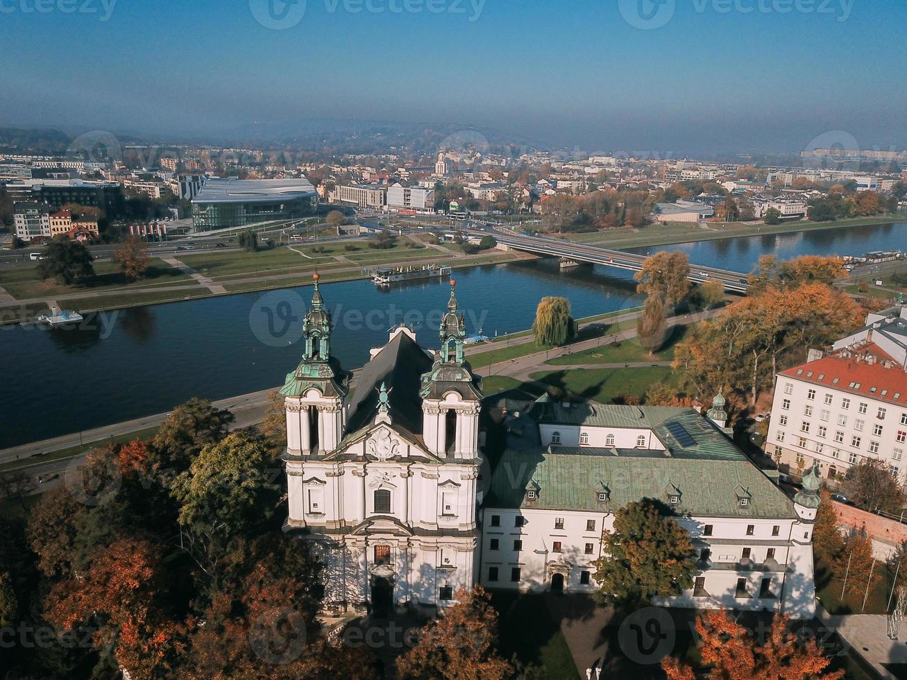 Church of St Michael the Archangel a small rock in Polish photo