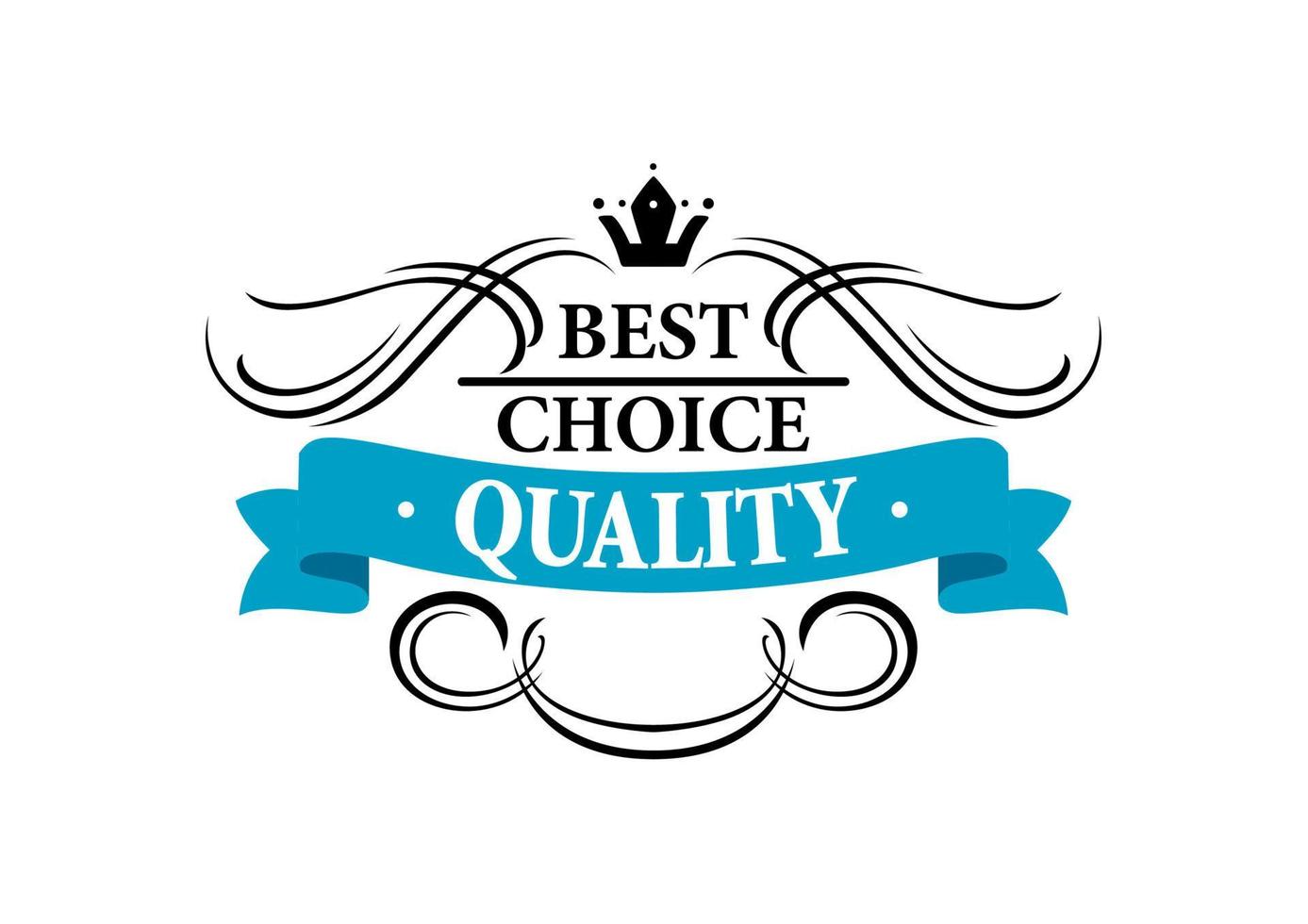 Decorative calligraphic design vector