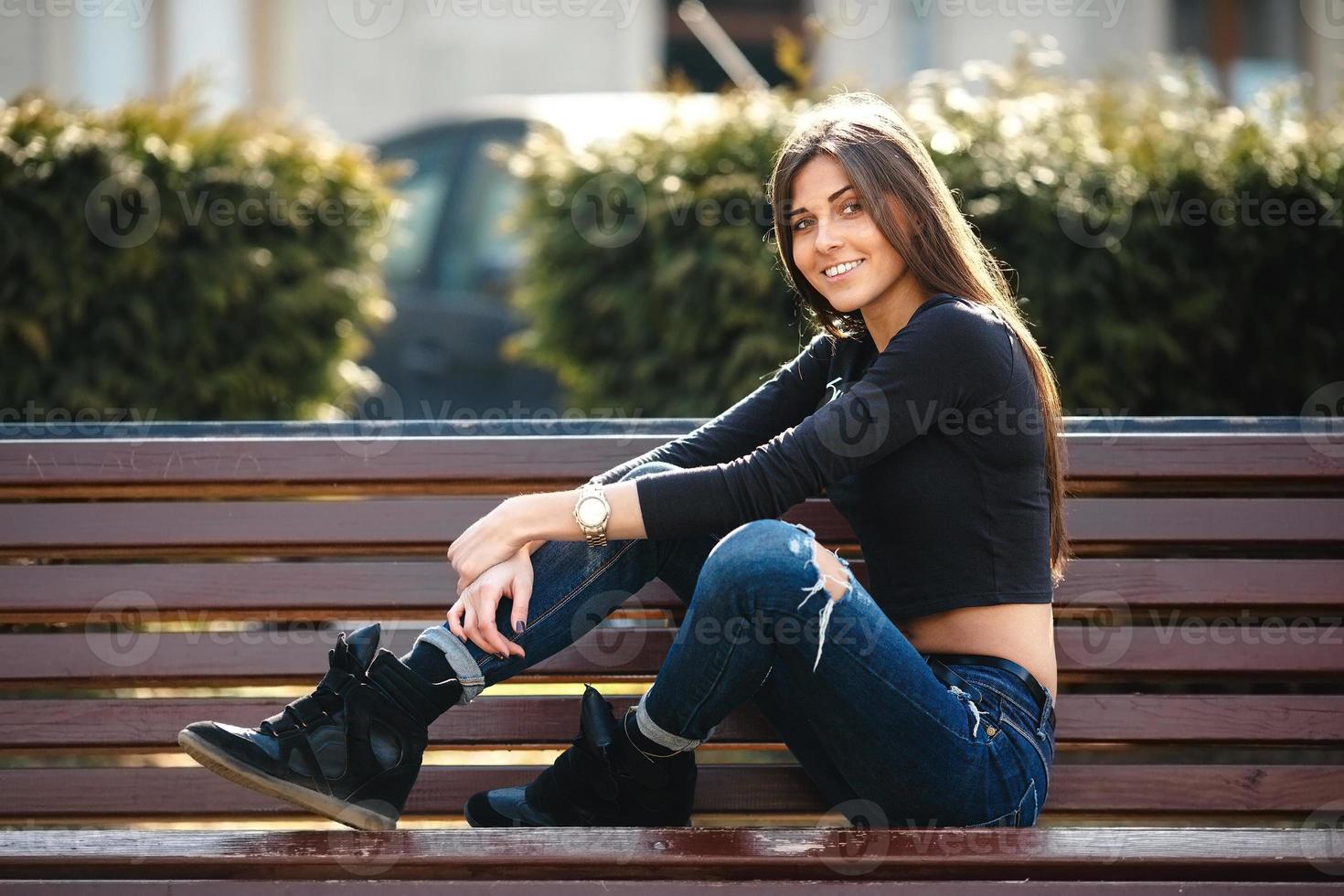 girl in the city 11520962 Stock Photo at Vecteezy