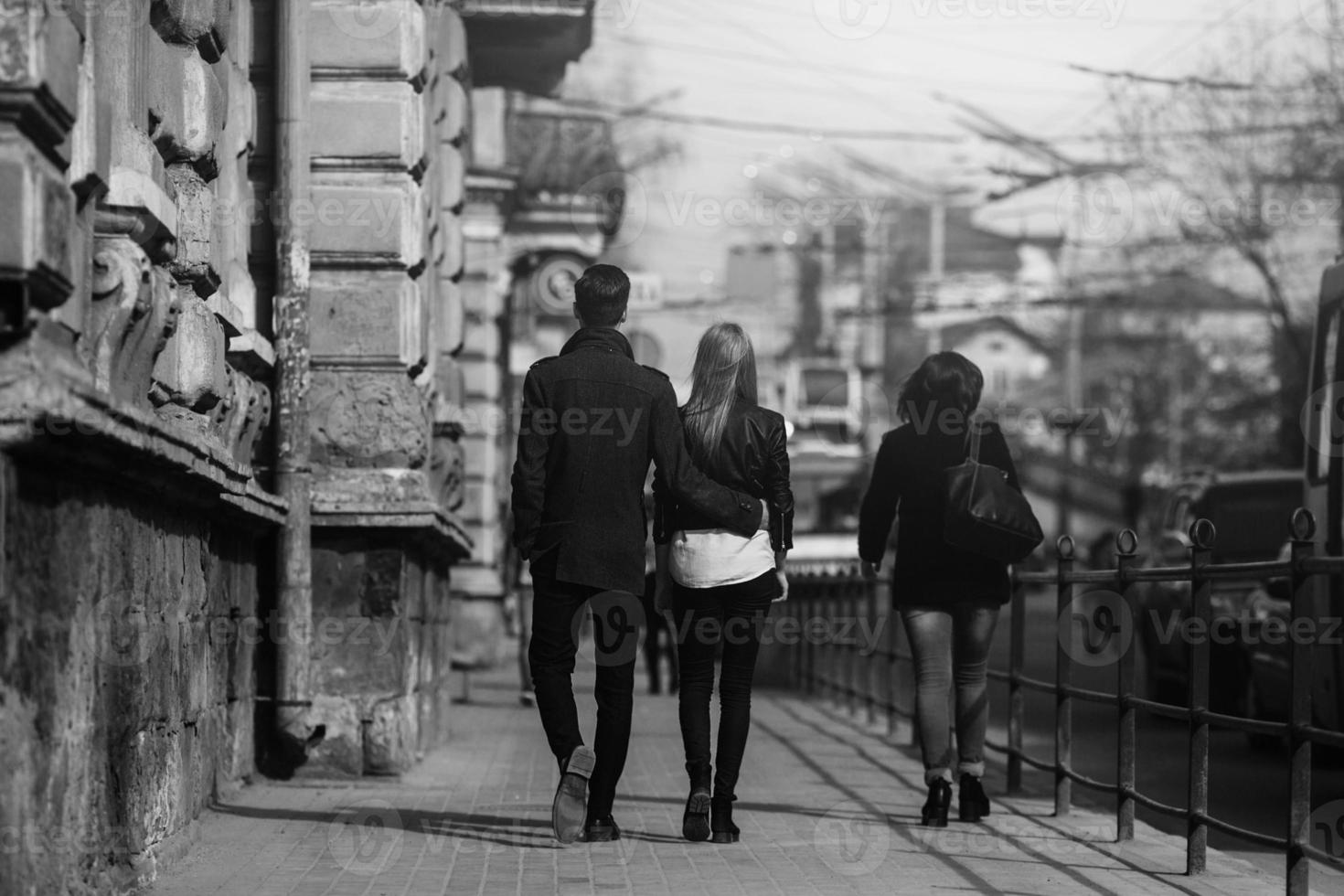 Young beautiful couple photo