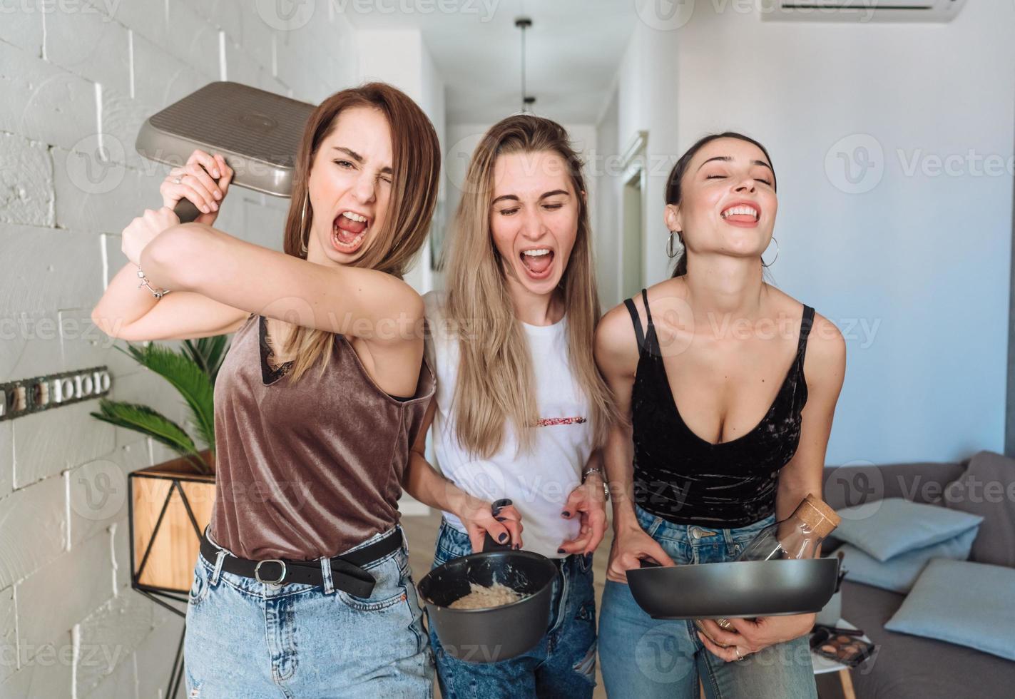 friends have fun together photo