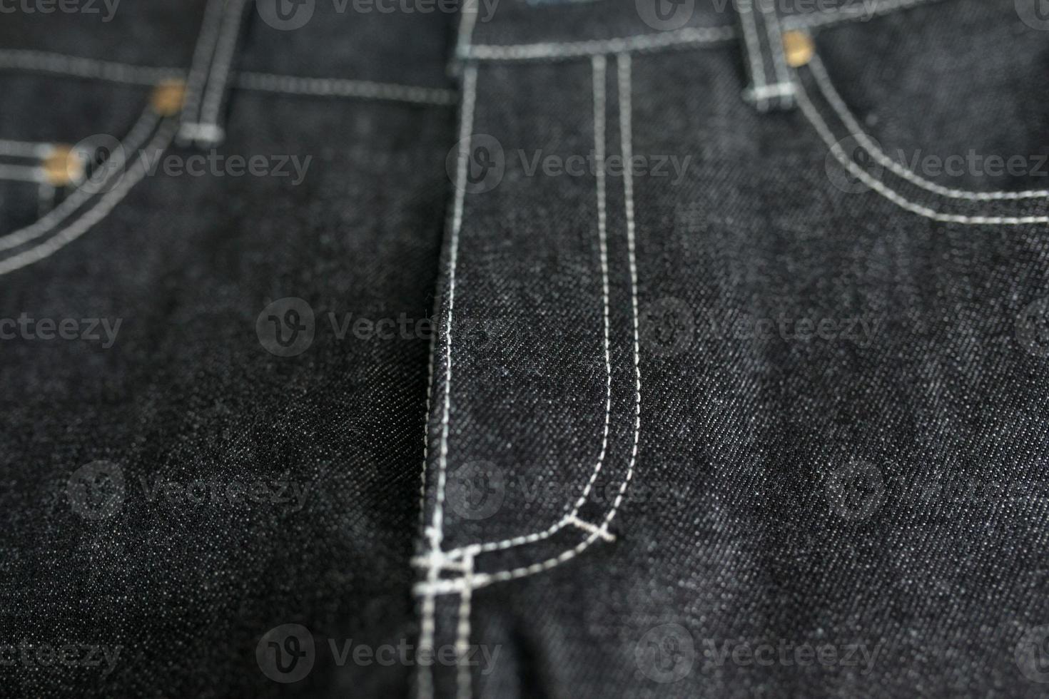 Selvedge denim jeans closeups photo