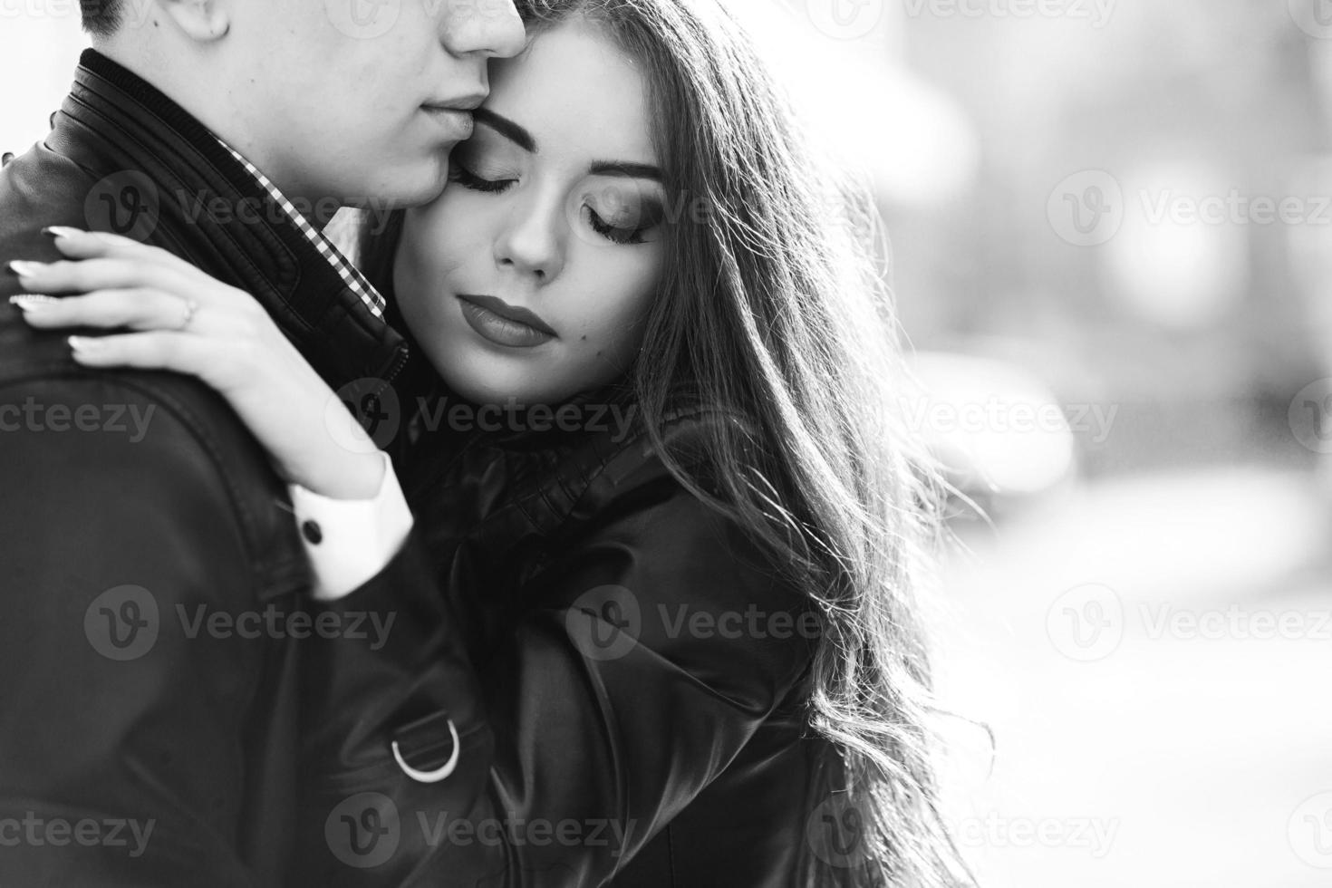 beautiful young couple photo