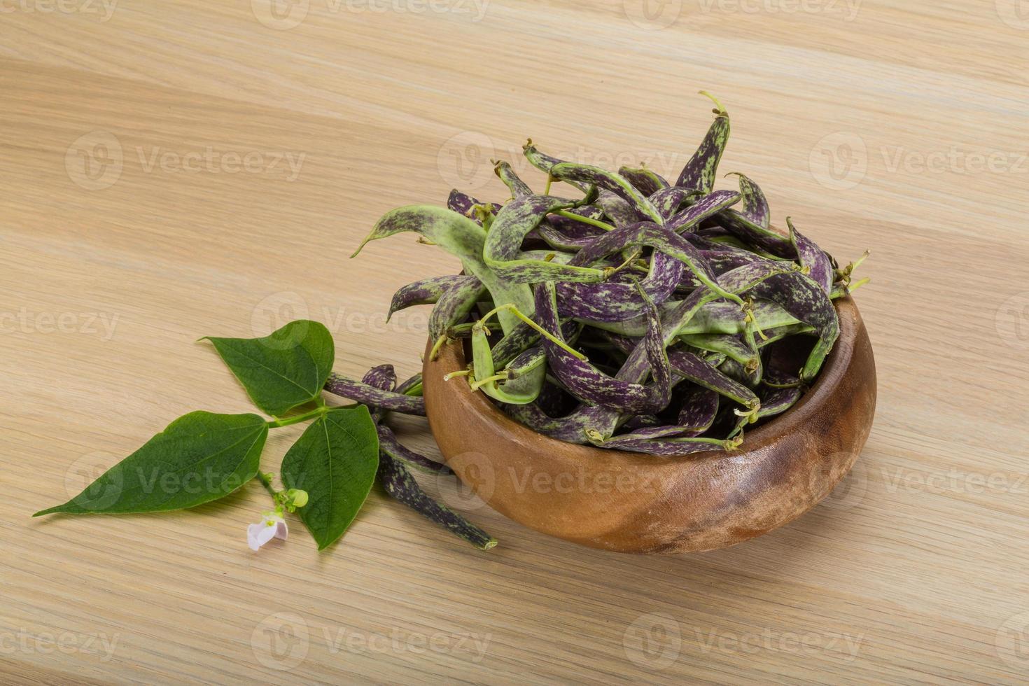 Beans with leaf photo