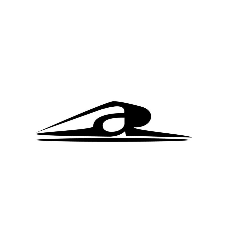 letter a vector illustration picture