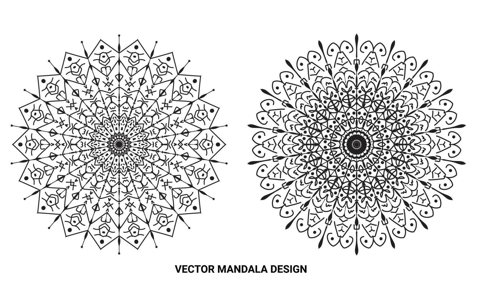 Mandala design Indian mandala design vector
